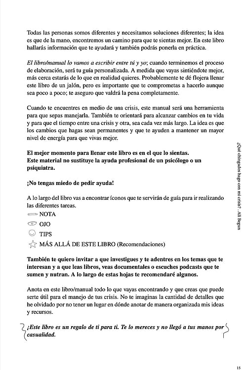 ¿Qué Chingados Hago Con Mis Crisis?